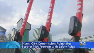 Miami City Commission Reinstates Motorized Scooter Pilot Program With New Safety Rules