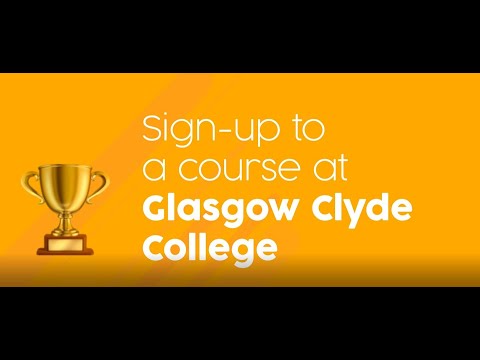 How to apply for a course for at Glasgow Clyde College