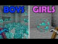 how boys and girls mine diamonds