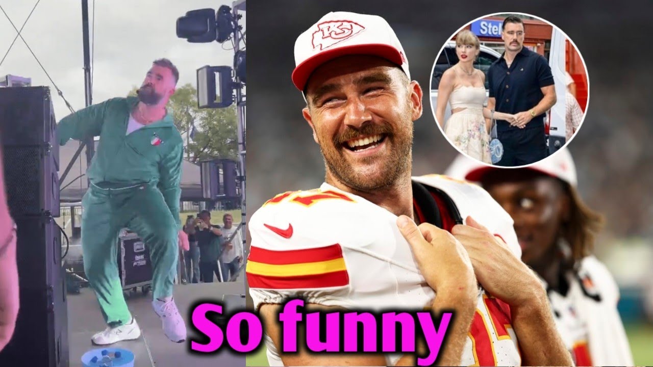 Travis Kelce keeps 'Crying Laughing’ at Video of brother Jason Dancing