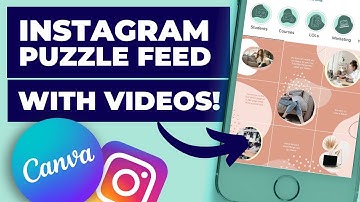 How To Make An Instagram Puzzle Feed in Canva