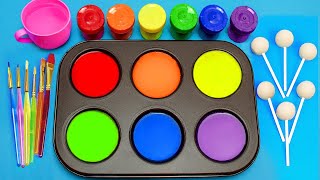 Learn The Colors Name in English Color Paint & Sing a Song by Toy For Kids [토이포키즈] 30,604 views 4 months ago 5 minutes, 42 seconds