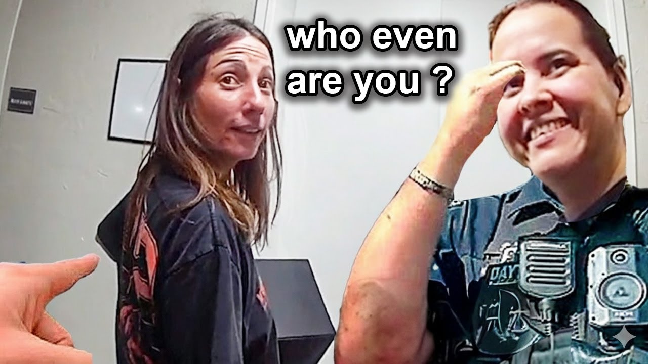 When Karen Acts So Ridiculous Even The Cops Can’t Stop Laughing - YouTube