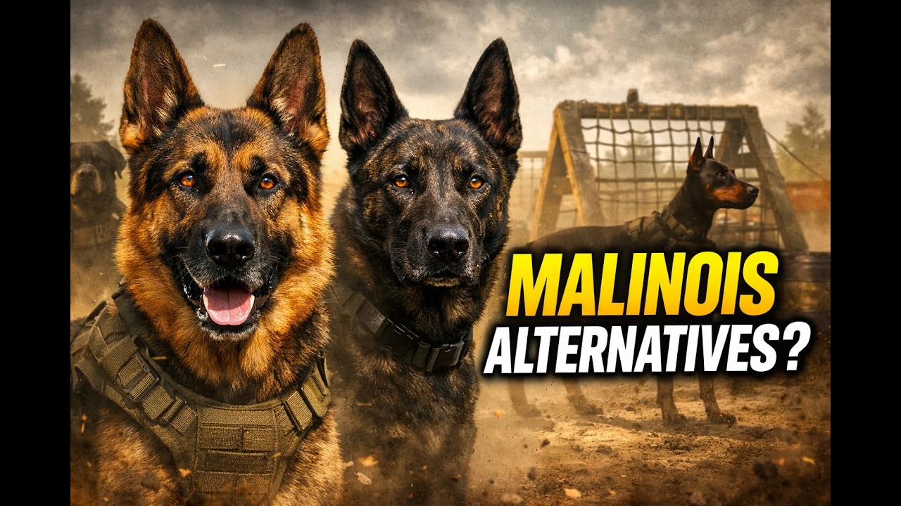 Best Military Dog Alternatives to the Belgian Malinois – Top Working Dogs Revealed
