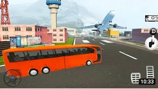 3D Airport Bus Simulator Heavy Driving City #07 New Update Bus Android Offline Gameplay Real. Bus screenshot 4