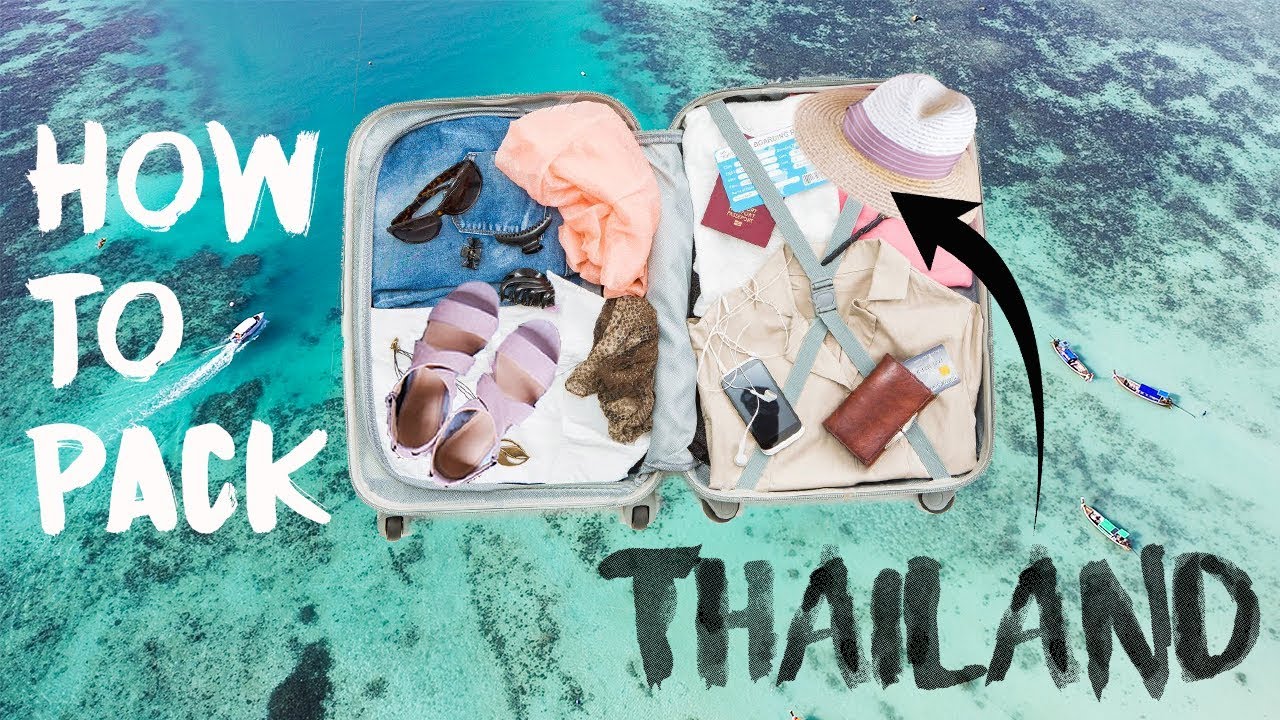 travel packing list for thailand