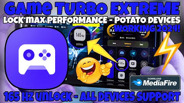 Rog Turbo Booster For Android Game ! Max FPS Fix Lag - No Root