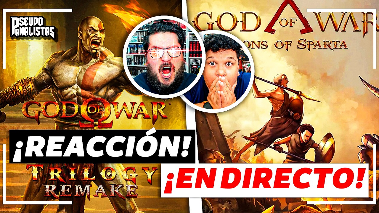 STATE OF PLAY 2026: GOD OF WAR TRILOGIA REMAKE Y GOW METROIDVANIA | REACCIÓN #Pseudoanalistas S10E38
