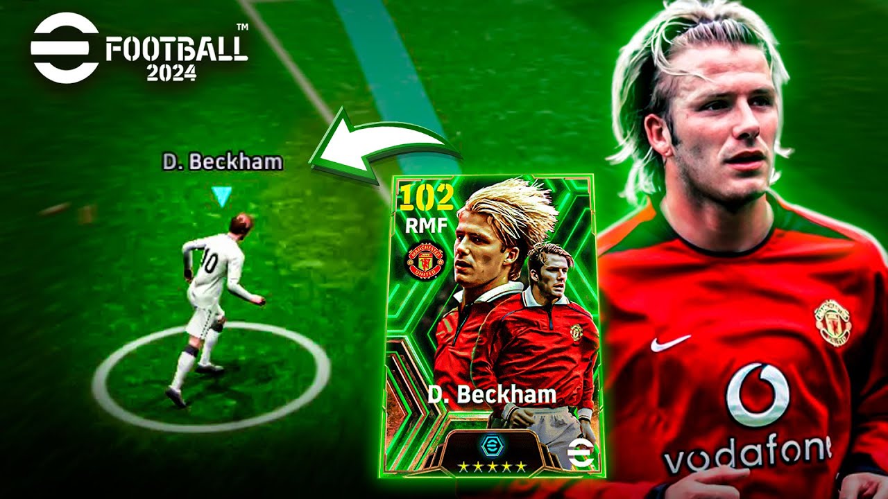 DAVID BECKHAM 102 A CHAPADA MAIS ABSURDA DO EFOOTBALL 2024 MOBILE [REVIEW]  COM O MELHOR MLG 🫢😱🔥🎯🎮 