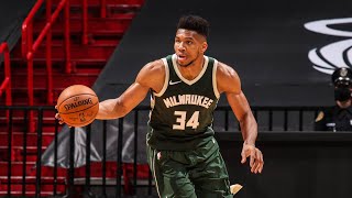 Highlights: Bucks 108 - Heat 119 | 12.30.20 | Giannis Records First Triple-Double Of The Season