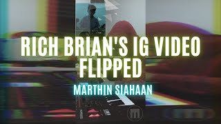 Marthin Siahaan Flipped RICH BRIAN IG VIDEO