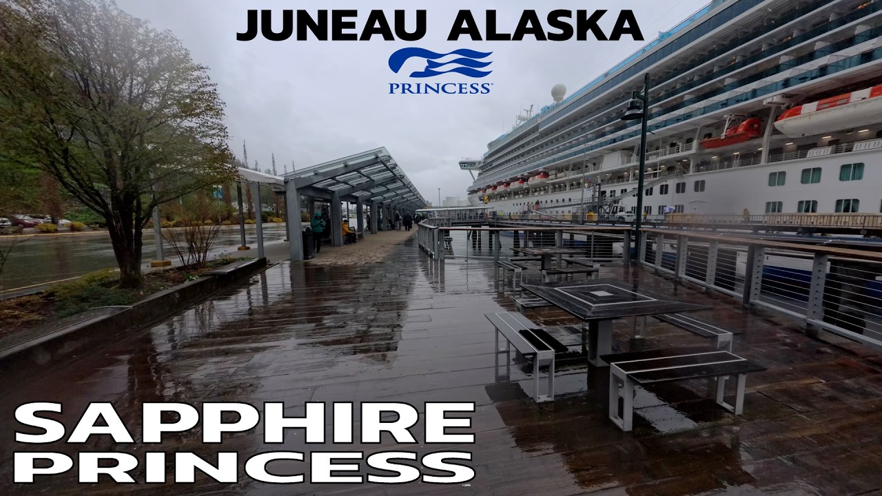 Sapphire Princess Experiences | Walking Around In Juneau Alaska