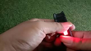 NITECORE Thumb Dual Color LED USB Rechargeable Keychain Light ATAU Gantungan Kunci Gantungan Tas Lampu Senter Mini LED  Gantungan Lampu Senter Mini