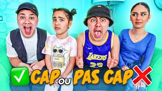 CAP OU PAS CAP EXTRÊME AVEC NOS SOEURS ! (c'est trop gênant mdrr)