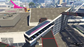 24.23% Real World Bus Drivers Can Complete this Hard Parkour In GTA 5 !