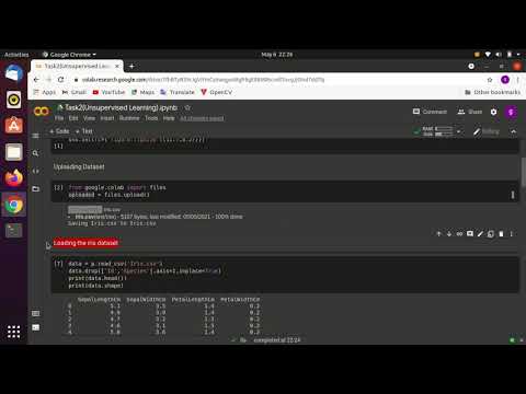 Prediction using Unsupervised Learning-Kmeans Clustering