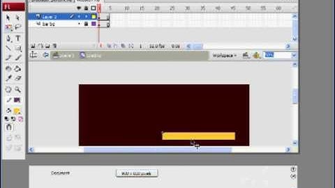 How to Build a Flash Website 28 - Animated Preloader