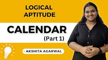 Aptitude Preparation for Campus Placements #16 | Calendar | Logical Aptitude