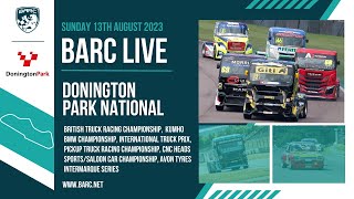 BARC LIVE |  Donington Park | August 13th 2023