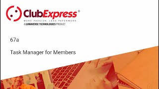 ClubExpress - 67a Task Manager for Members screenshot 3