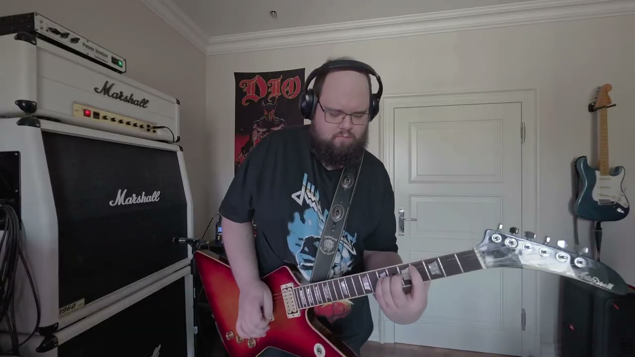 Ozzy Osbourne - Iron Man/Children of the Grave guitar cover with authentic Randy Rhoads tone