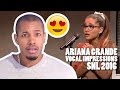 ARIANA GRANDE 2016 VOCAL IMPRESSIONS RIHANNA, BRITNEY SPEARS, SHAKIRA REACTION