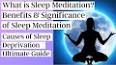 The Hidden Benefits of Sleep ile ilgili video