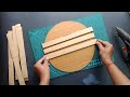 Beautiful Paper Wall Hanging / Paper Craft For Home Decoration / Wall Hanging / DIY Ideas