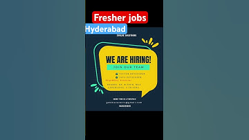Jobs in Hyderabad | 2024 hiring | software engineer job openings | latest job openings | hiring