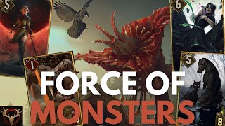 GWENT | 2024.04 | Monsters | Force of Nature - Great thinning means great tempo !!!