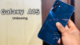 Samsung Galaxy A15 Unboxing | Samsung A15