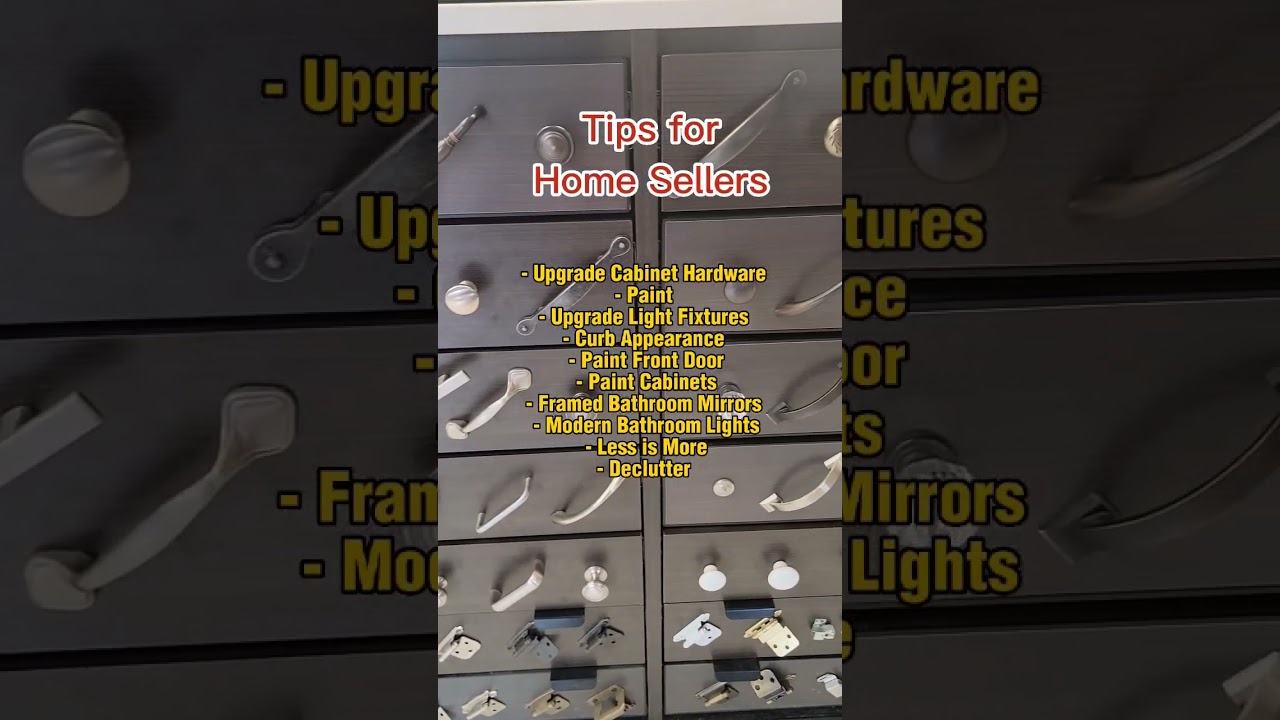 Tips for Home Sellers- Cabinet Hardware 