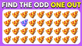 FIND THE ODD EMOJI OUT in the best Odd Emoji Quiz! Odd One Out Puzzle | Find The Odd Emoji Quizzes