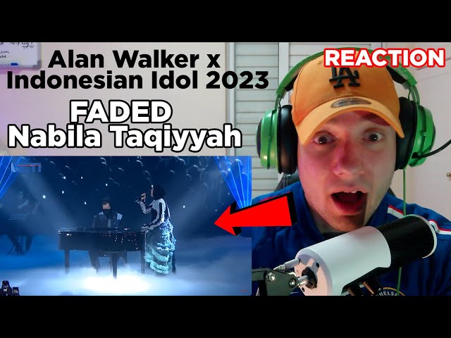 REACTION - Alan Walker x Indonesian Idol 2023 - FADED by Nabila Taqiyyah (First Time Hearing) class=
