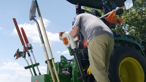 How To Carry Hand Tools On Your Tractor | John Deere Tips Notebook