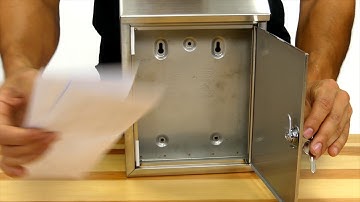 The Ashley Locking Mailbox