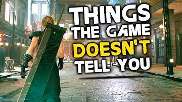 Final Fantasy 7 Remake: 10 Things The Game Doesn