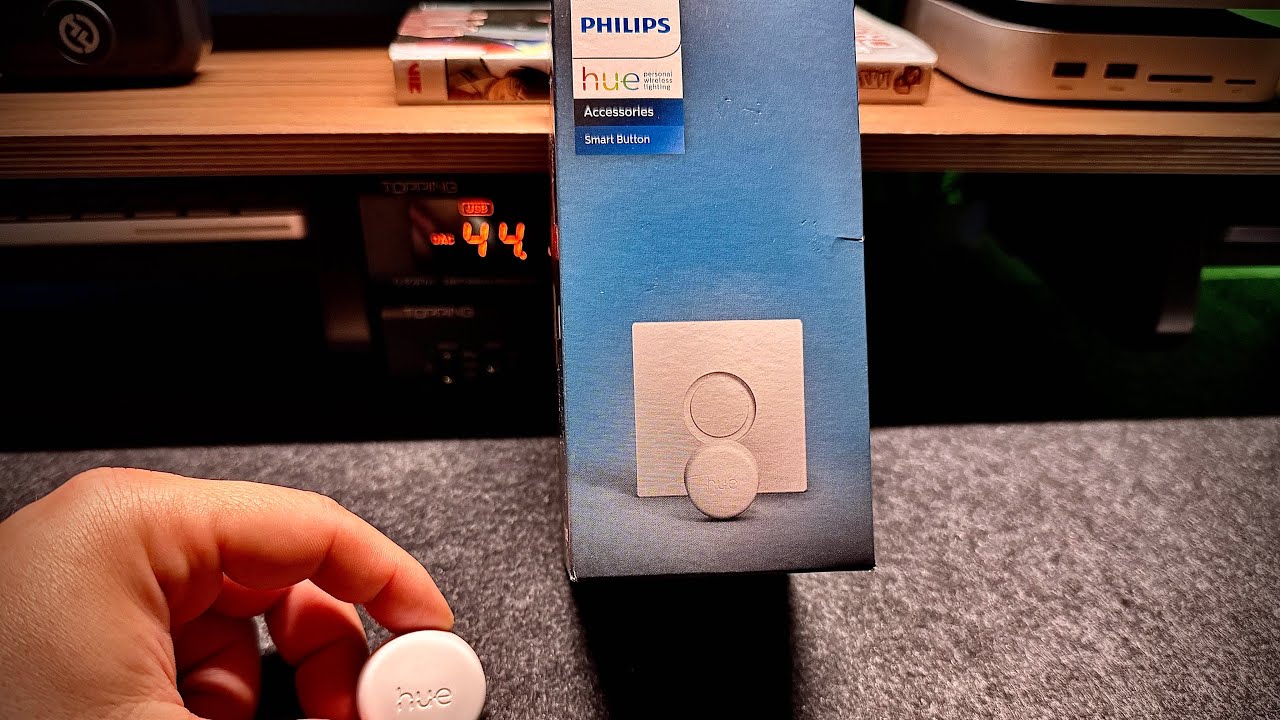 Philips Hue Smart Button Unboxing - YouTube
