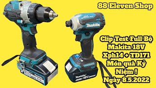 Clip Test Cặp Máy Makita 18V Xph14 & TD171 ! Món Quà Kỷ Niệm. Người Cha tặng Con Trai ! 8.5.2022