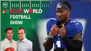 Malik Nabers’ latest knee procedure + De’Von Achane’s extension | Rotoworld Football Show (FULL)
