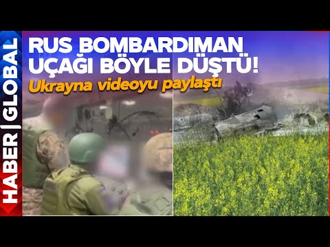 Rus Bombardıman Uçağı Düştü! Zelenski, Putin'in Gözbebeğini Vurdu