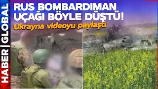 Rus Bombardıman Uçağı Düştü! Zelenski, Putin'in Gözbebeğini Vurdu Resimi