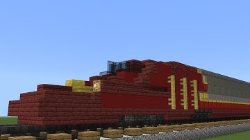 Fantasy Santa Fe Shinkasen Bullet train Time Lapse Speed Build