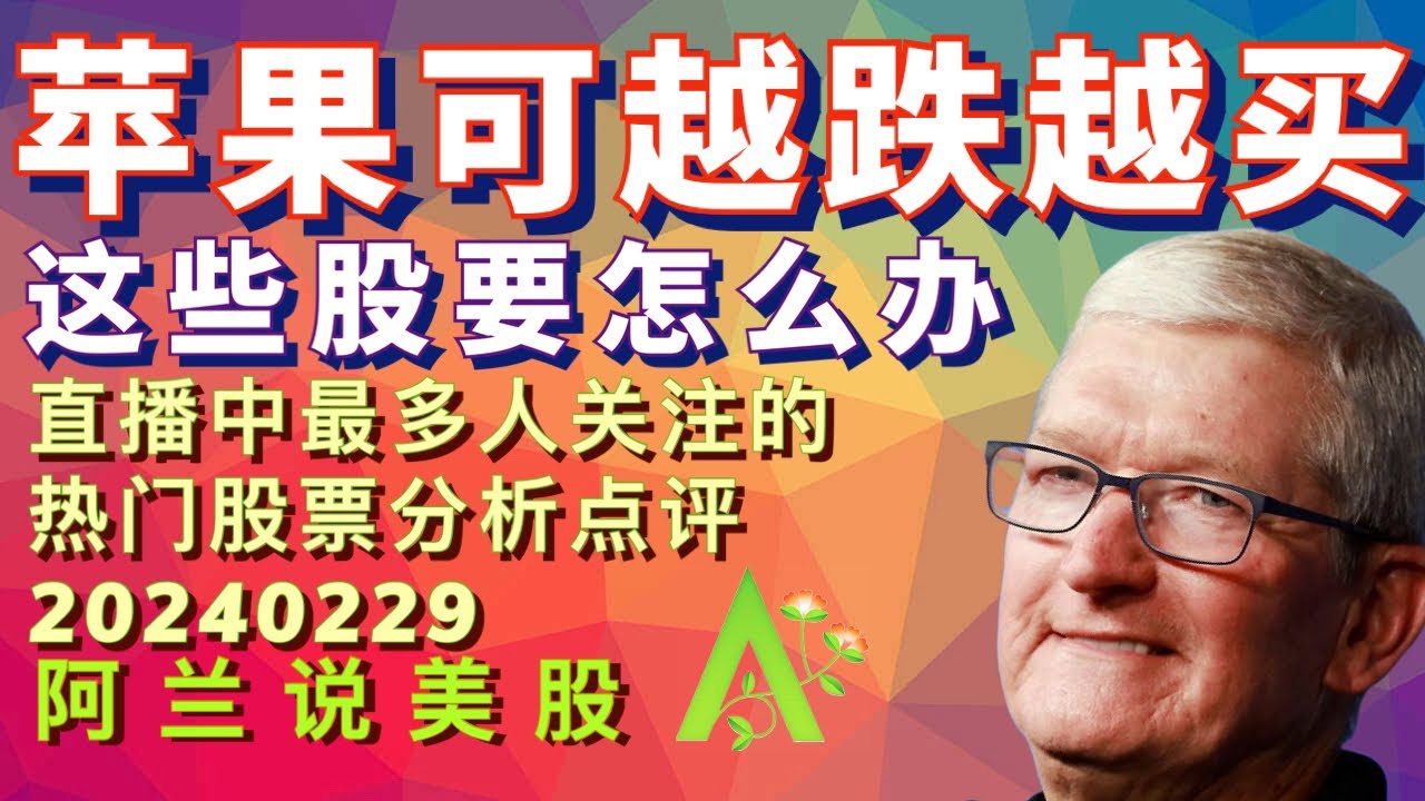 阿兰说美股]苹果现在能买吗？snow为何大跌？能抄底吗？今天分析👉 #snow #soun #crm #vktx #dis #gold #aapl  到[美股狙击手]会员频道看更多详细的交易计划。 - YouTube