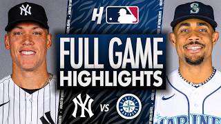New York Yankees Vs Seattle Mariners - Full Game Highlights April 1, 2026 Mlb Season