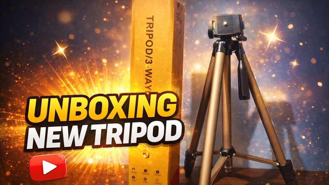 Unboxing new tripod I new tripod review I 