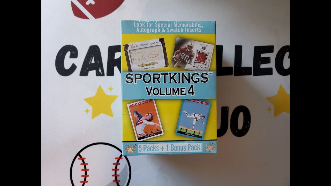 Sportkings Vol. 4  blaster- unusual product with an interesting hit!