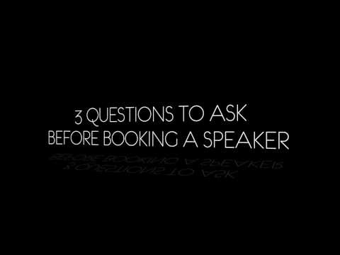 Andy Andrews - 3 Questions To Ask Before Booking A...