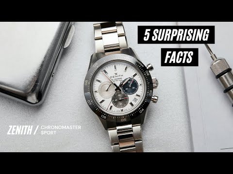 TIME+TIDE LIVE: 5 surprising facts about the Zenith Chronomaster Sport shared by its designer