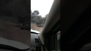 Rookwolke op Vandyksdrift is bande wat brand Rookwolke op Vandyksdrift is bande wat brand